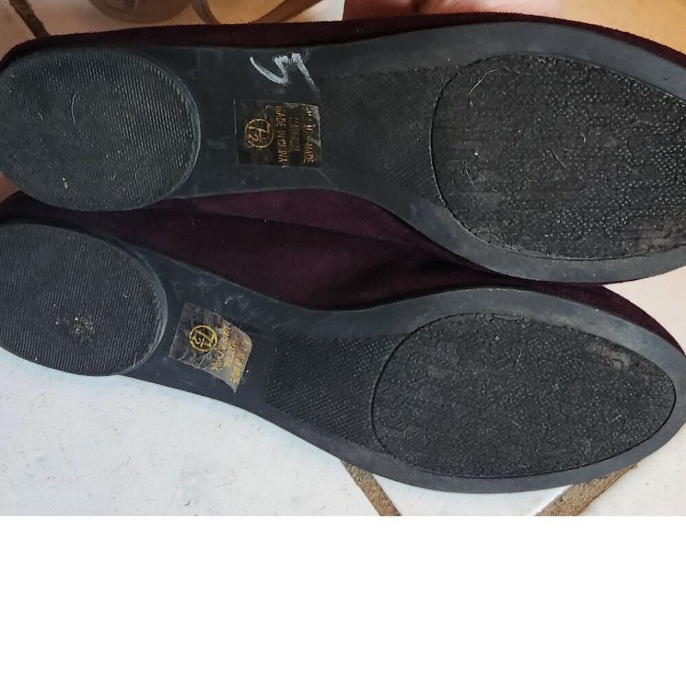 Soda  Suede Ballet Flats Womens Slip-On Round-Toe Shoes size 7.5 - Picture 6 of 6